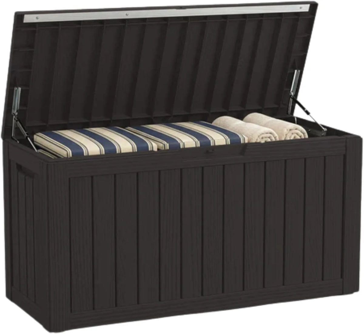 Floordirekt Pudełko do przechowywania: odporny na warunki atmosferyczne, 117 × 53 × 55 cm, 270 l