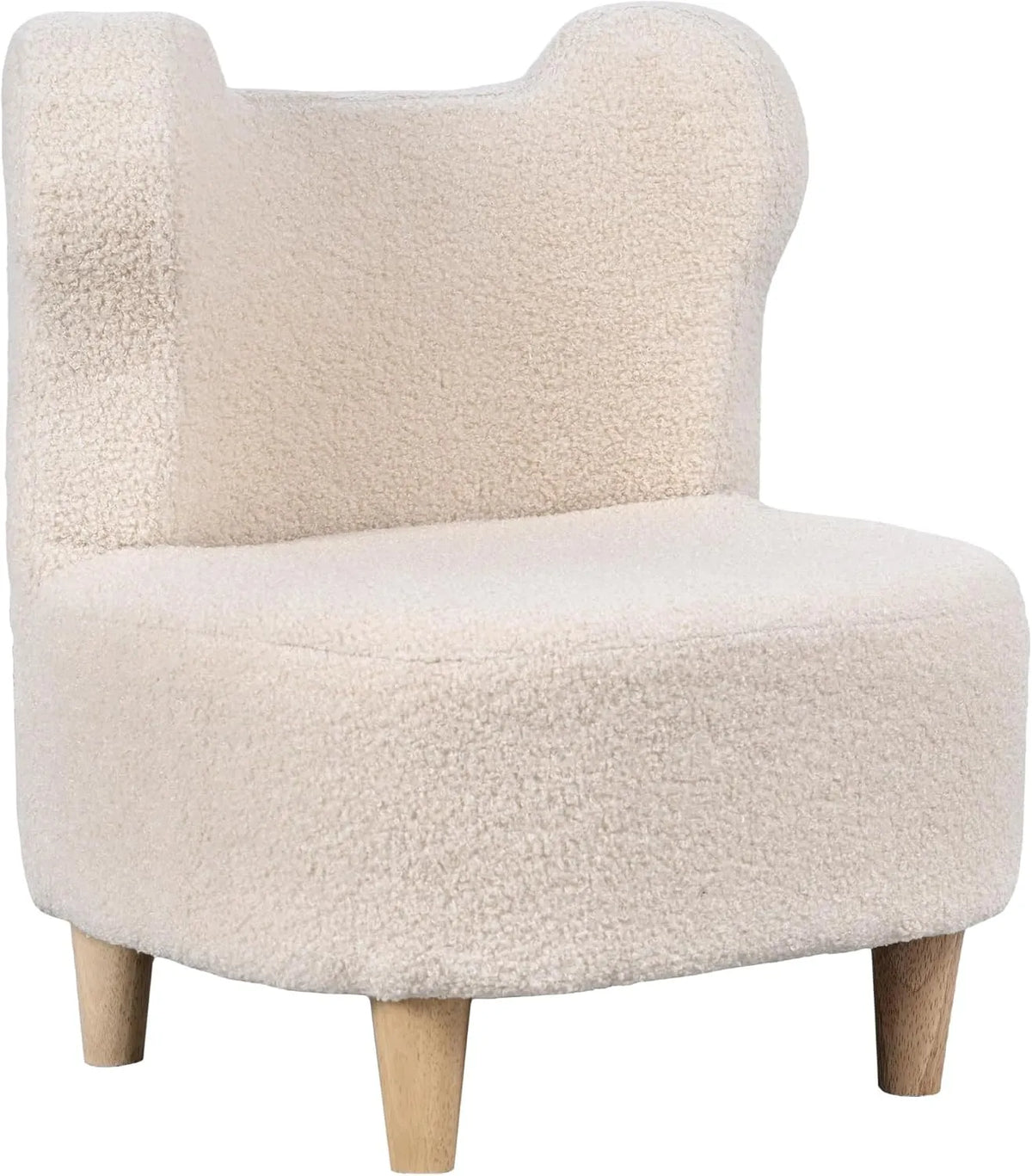 Sofa — z drewna, beżowy