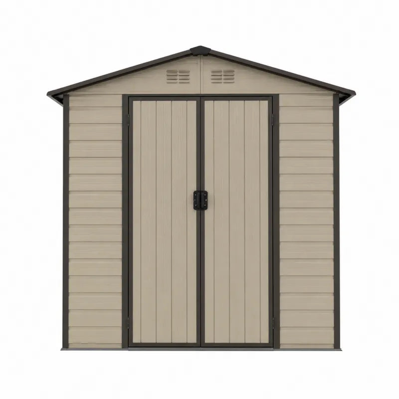 Polipropylenowa szopa ogrodowa z wentylacją 182.5x119.5x216.5 cm