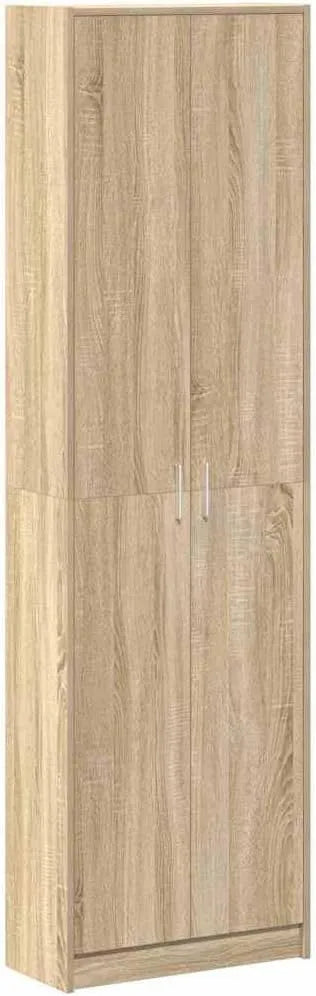 Szafa – z drewna, z drążkiem na ubrania, 55 × 25 × 189 cm