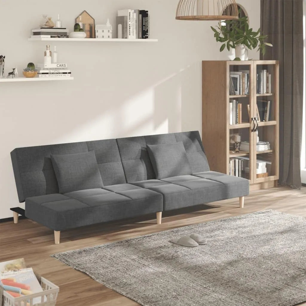 Sofa — z drewna, z funkcją spania, z oparciem